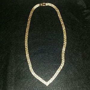 Vintage 16" Gold plated Necklace