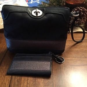 Coach wristlet and wallet