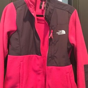 Northface size medium kids jacket EUC