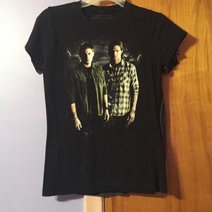 Supernatural Sam and Dean Winchester Shirt NWOT