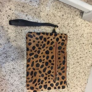 Cowhide Clutch/wristlet