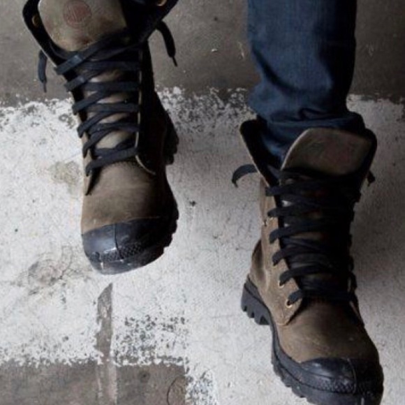Palladium Lace Up Boots