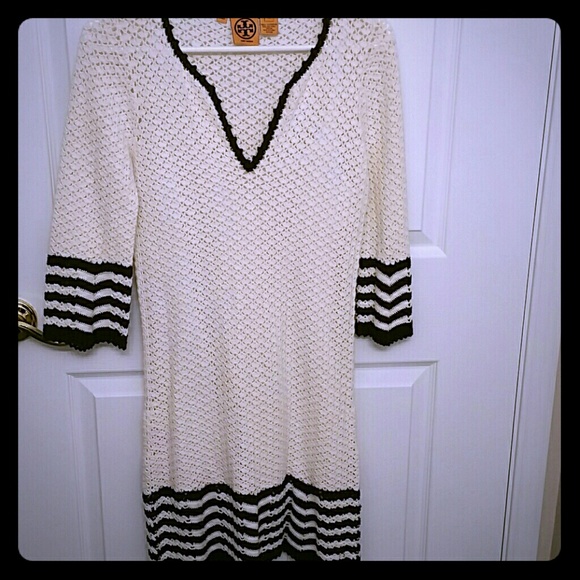 Tory Burch crochet dress