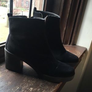 Black booties