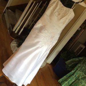 Strapless formal dress for a petite lady under 5.2