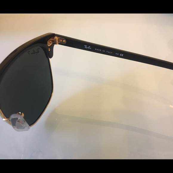 Original Ray Ban Polarized Clubmaster Sunglasses - Picture 4 of 4