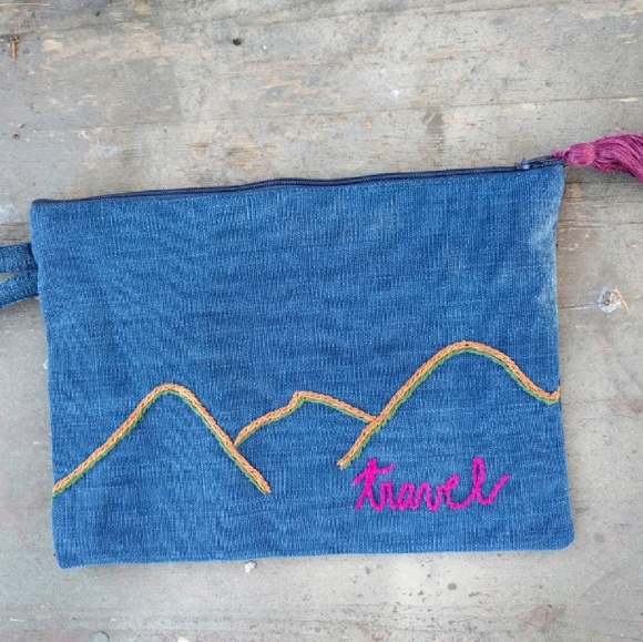 Beautiful hot pink bundle of fair trade weaves!