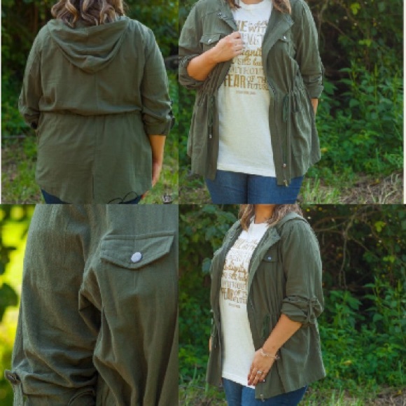 hayden la Jackets & Blazers - Hayden Los Angeles plus size cargo jacket