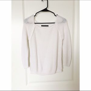 Zara White Sweater