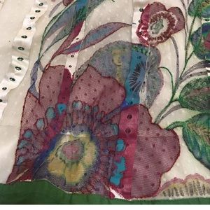 Desigual Cross Back Multicolor Dress