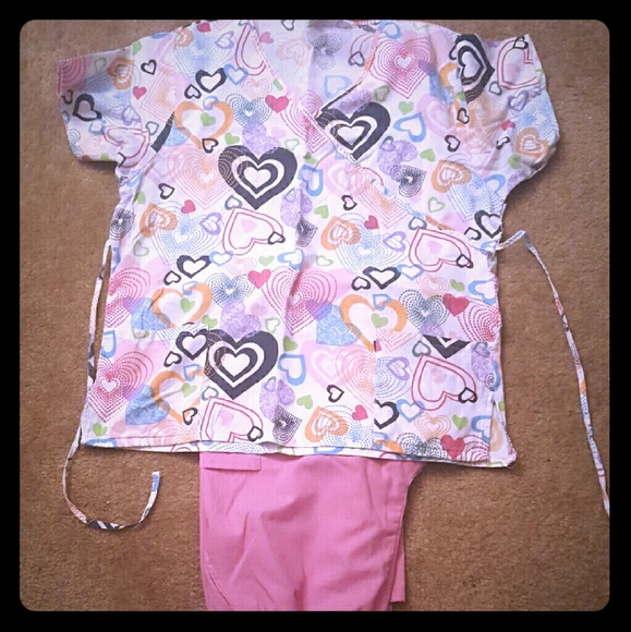 XL Scrub top 2X scrub pants