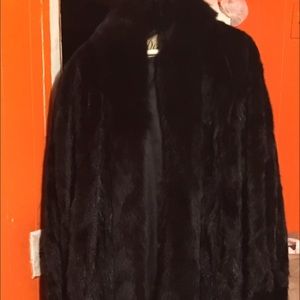 Full length mink coat