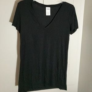 Pink Victoria's Secret soft knit tee