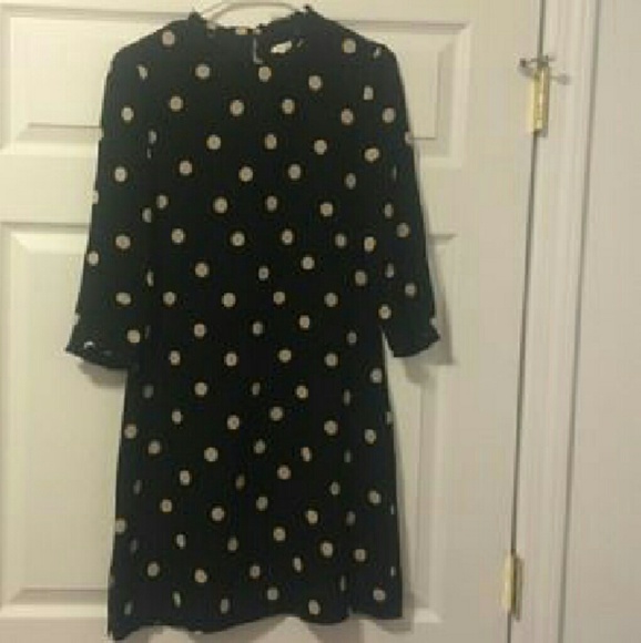 Kate Spade black and white polka dot dress