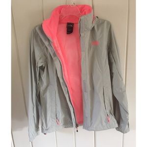 The North Face Hooded RainCoat Jacket Like New