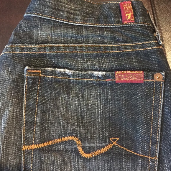 7 for all man kind jeans. Size 28.