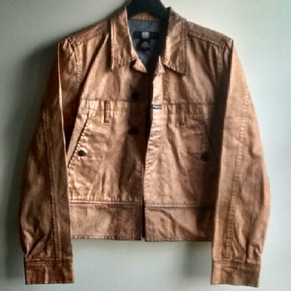 Vintage copper denim jacket