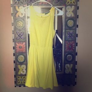 Yellow, spring/ summer dress.