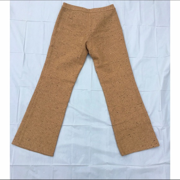 ❌SOLD❌Trina Turk wool tweed pants 10 - Picture 2 of 3