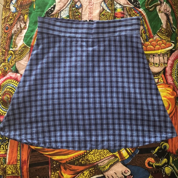 Brandy Melville Plaid Mini Skirt