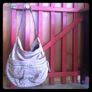 Olivia Harris Studded Shoulder Bag