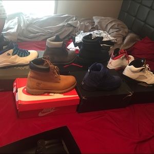 Jordan's and timberland's