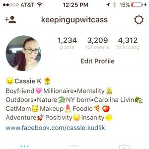 Join me on instagram!