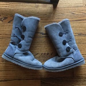 Tall Buttoned Uggs