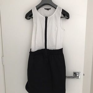 A/X  Armani exchange front zip dress