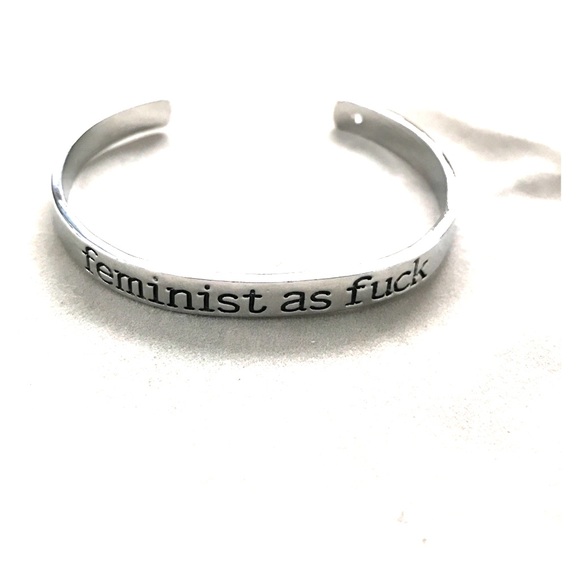 Feminist as Fuck bracelet