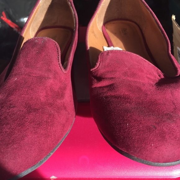 Burgundy Smoker Slippers