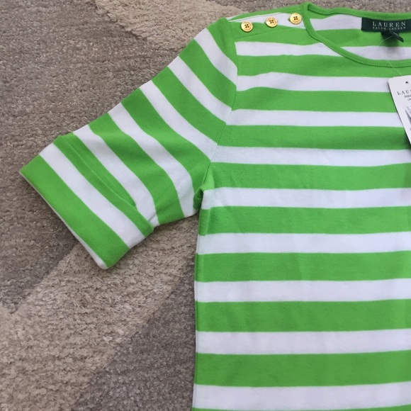🔴SOLD🔴 Lauren Ralph Lauren Striped Shirt - Picture 4 of 4