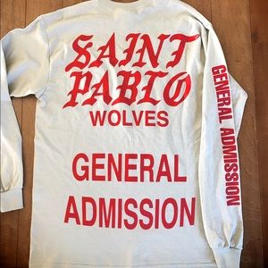 Authentic Saint Pablo long sleeve shirt