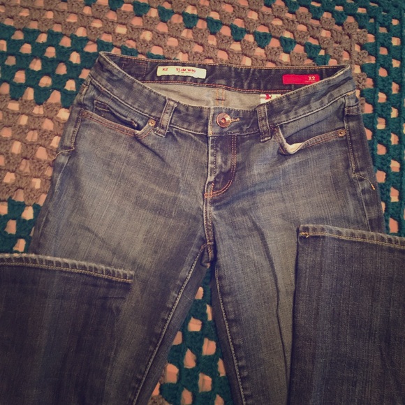 Comfy boot cut jeans