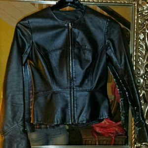 LEATHER  JACKET SLIM FIT, CLASSY STYLE