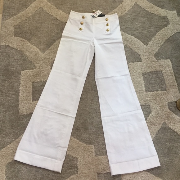 white sailor jeans