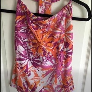 Printed Yoga workout top