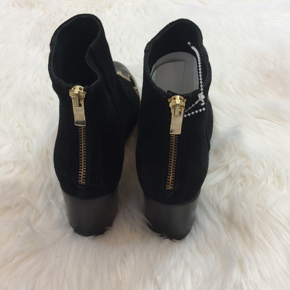 NEW Free People Adele Booties Black Suede Size 39 - Picture 3 of 4