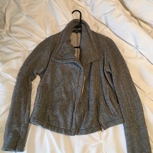 Grey Gap Sweater Jacket
