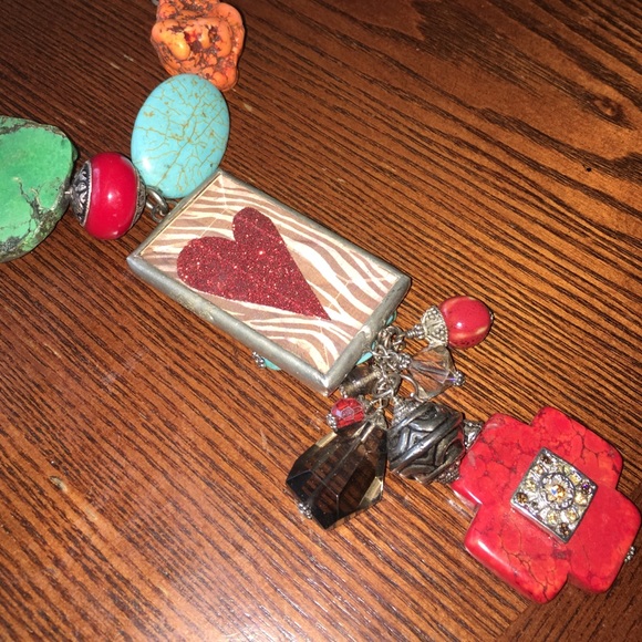 Stunning Artist Made Necklace - Picture 2 of 4