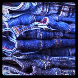Bundle of brand name jeans