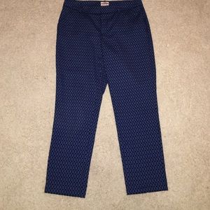 Merona ankle crop pants with stretch