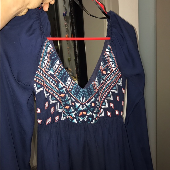 Blue summer dress ( SM) - Jodi Kristopher - Picture 3 of 3