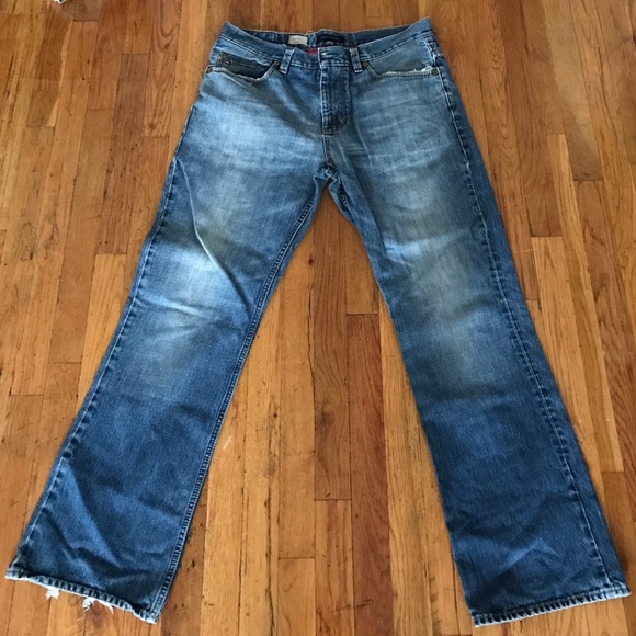 Men's Tommy Hilfiger Blue Jeans - Picture 3 of 4