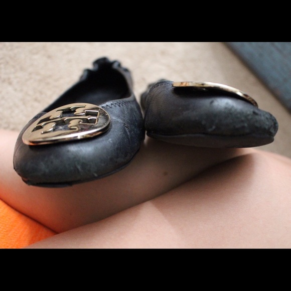 Tory Burch Black Flats - Picture 3 of 3