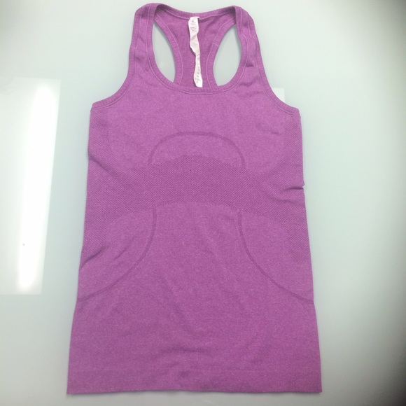 NWOT Lululemon Swiftly Tech Purple Tank - Picture 2 of 4