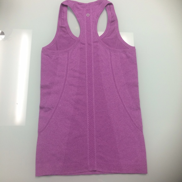 NWOT Lululemon Swiftly Tech Purple Tank - Picture 3 of 4