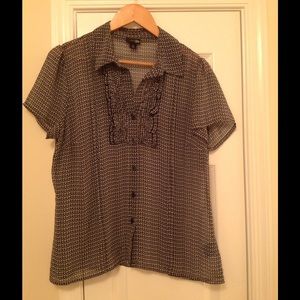 East5th sheer blouse