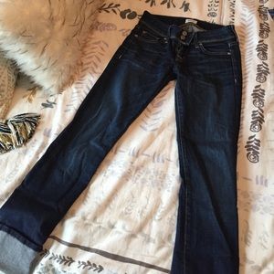 Hudson Denim Capris - Dark Wash