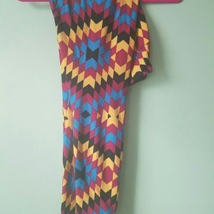 Funky Lularoe OS one size leggings